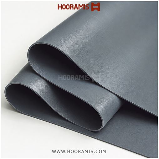 پارچه دو رو سیلیکون 700 گرم قرمز/خاکستری با ضخامت 1 (Silicone double-sided 700*1 R/G) Silicone double-sided 700x1 RG-3.jpg